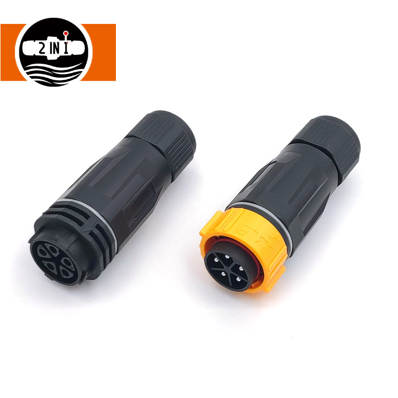 15A Bulkhead Male Waterproof Connector