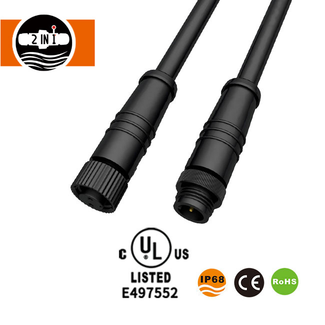 M12 5 Pin Waterproof Landscape Lighting Connectors